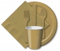 bulk discount gold tableware