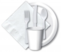 bulk discount white tableware