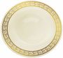 Elegant Gold Trim and Ivory Plastic Soup Bowl - Posh Party Supplies Elegant Gold Trim and Ivory Plastic Soup Bowl - Posh Party Supplies