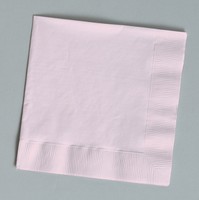 Classic Pink Dinner Napkins - Posh Party Supplies