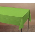 Discounted Fresh Lime Tissue and Plastic 54" x 108" Tablecloths  - Posh Party Supplies