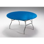 Royal Blue Stayput Plastic 60" Round Tablecover - Posh Party Supplies