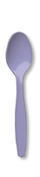 Disposable Luscious Lavender Plastic Premium Spoons - Posh Party Supplies