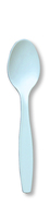 Disposable Pastel Blue Plastic Premium Spoons - Posh Party Supplies