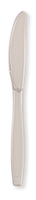 Disposable Clear Plastic Knives - Posh Party Supplies