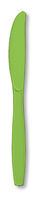 Disposable Fresh Lime Plastic Knives - Posh Party Supplies