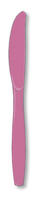 Disposable Candy Pink Plastic Knives - Posh Party Supplies
