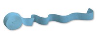 Pastel Blue 81' Paper Crepe Streamer - Posh Party Supplies