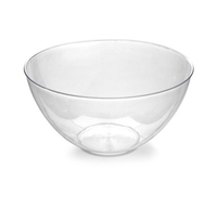 White 60 Oz. Plastic Bowl  - Posh Party Supplies