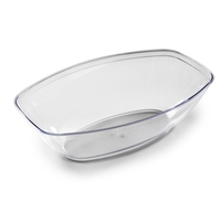 Clear 1/2 Gallon Luau Plastic Bowl  - Posh Party Supplies