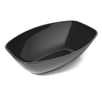 Black 1/2 Gallon Luau Plastic Bowl  - Posh Party Supplies