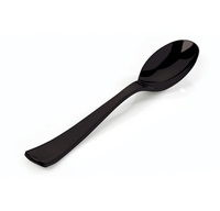 Plastic Clear 10" Extra Heavy Serving Spoon  - Posh Party Supplies