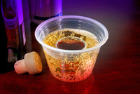 Plastic Clear 1 Oz. Inner & 2.75 Oz. Outer  - Posh Party Supplies