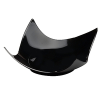 Plastic Black 2.75" x 2.75" Tiny Torte  - Posh Party Supplies