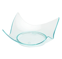 Plastic Green 2.75" x 2.75" Tiny Torte  - Posh Party Supplies