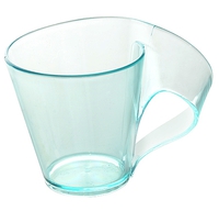 Plastic Green 2.7 oz. Tiny Tonics (Coffee Mugs)  - Posh Party Supplies