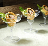 Plastic Clear 2 oz. Tiny Tinis (2 Piece)  - Posh Party Supplies