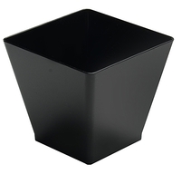 Plastic Black 2 Oz. Tiny Cube  - Posh Party Supplies