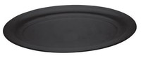 Black Velvet 11" x 16" Oval Tray - 6 Trays