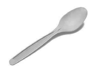 Heavy Duty Cornstarch Tea Spoon  ( Pla)-5" - 1000