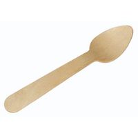 Wooden Ice Cream Spoon- 4.3'' - 3000