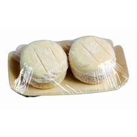 Molded Wooden Tray With Paper-Ext: 7.8 X 3.9 .67" : Int: 7 X 3.1 X .67" - 480