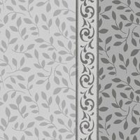 Silver Everleaves Paper Lunch Napkins  - Posh Party Supplies