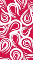 Classic Red Swirl 3-Ply Guest Napkins - 192 napkins