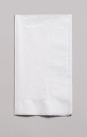 White Dinner Napkins - Posh Party Supplies