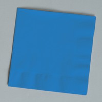 Discounted True Blue Paper Lunch Napkins - Posh Party Supplies