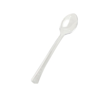 Clear 3.9" mini plastic spoons