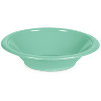 Fresh Mint Plastic Bowls - 12 oz 