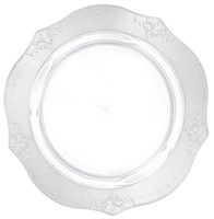 10 oz Clear Antique Plastic Soup Bowls - Posh Party Supplies