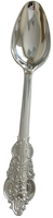 Disposable Elegant Silver Plastic Spoons - Posh Party Supplies