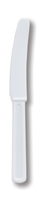 White Plastic Knives - 288 Knives
