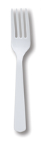 White Plastic Forks Case - 288 Forks