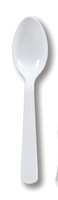 White Plastic Spoons Case - 288 Spoons