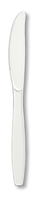 White Premium Plastic Knives - Posh Party Supplies