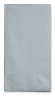 Shimmering Silver 3 Ply - Guest Hand Towels - 192 Disposable Paper Hand Towels - Posh Party Supplies