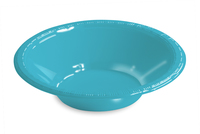 Disposable Bermuda Blue 12 Oz. Plastic Bowl - Posh Party Supplies