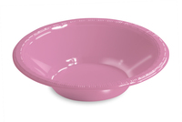 Disposable Candy Pink 12 Oz. Plastic Bowl - Posh Party Supplies