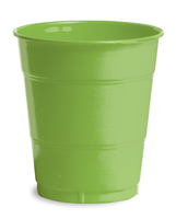 Disposable Fresh Lime 12 Oz. Plastic Cups - Posh Party Supplies