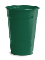 Discounted Hunter Green 16 Oz. Solid Cups  - Posh Party Supplies