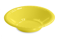 Disposable Mimosa 12 Oz. Plastic Bowl - Posh Party Supplies
