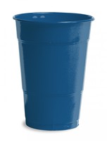 Discounted Navy 16 Oz. Solid Cups  - Posh Party Supplies