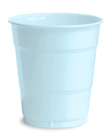 Disposable Pastel Blue 12 Oz. Plastic Cups - Posh Party Supplies
