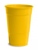 Discounted School Bus Yellow Plastic 16 oz. Beverage Cups  - Posh Party Supplies