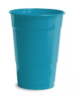 Discounted Turquoise 16 Oz. Solid Cups  - Posh Party Supplies