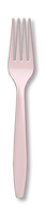 Disposable Classic Pink Plastic Forks - Posh Party Supplies