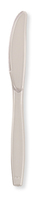 Disposable Clear Plastic Knives- Posh Party Supplies